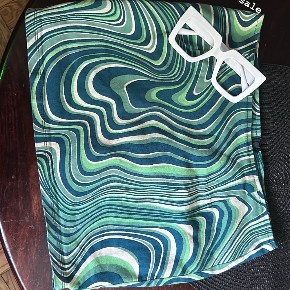 Motel 70s disco skirt